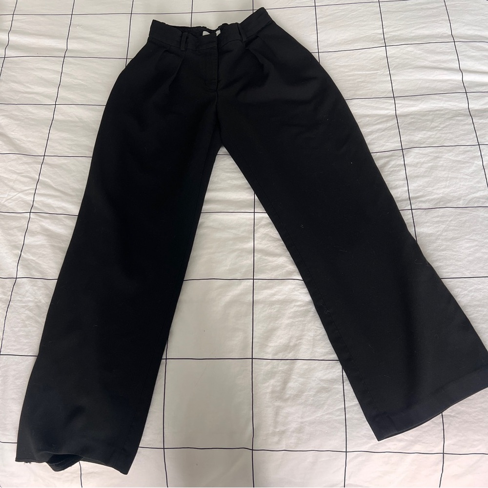 BABATON - Black Wild Leg Pants